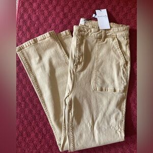 Thread & Supply Tan Jeans